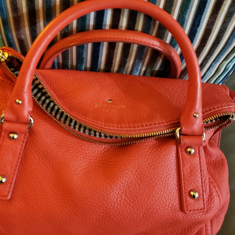 KATE SPADE LEATHER SATCHEL - Picture 2 of 16